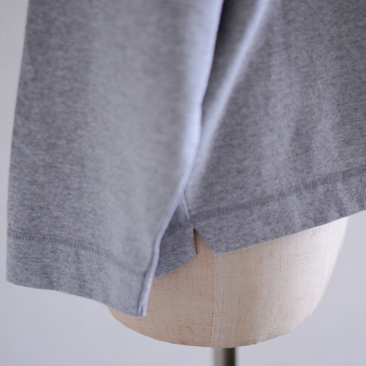 코튼 드롭 숄더 포켓 T셔츠 Gray