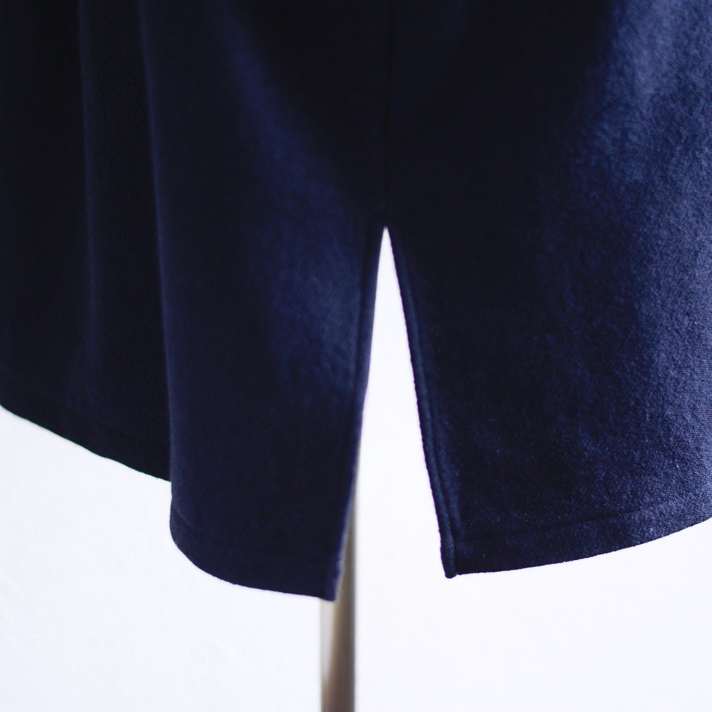 Soft Wool Long Coat Black