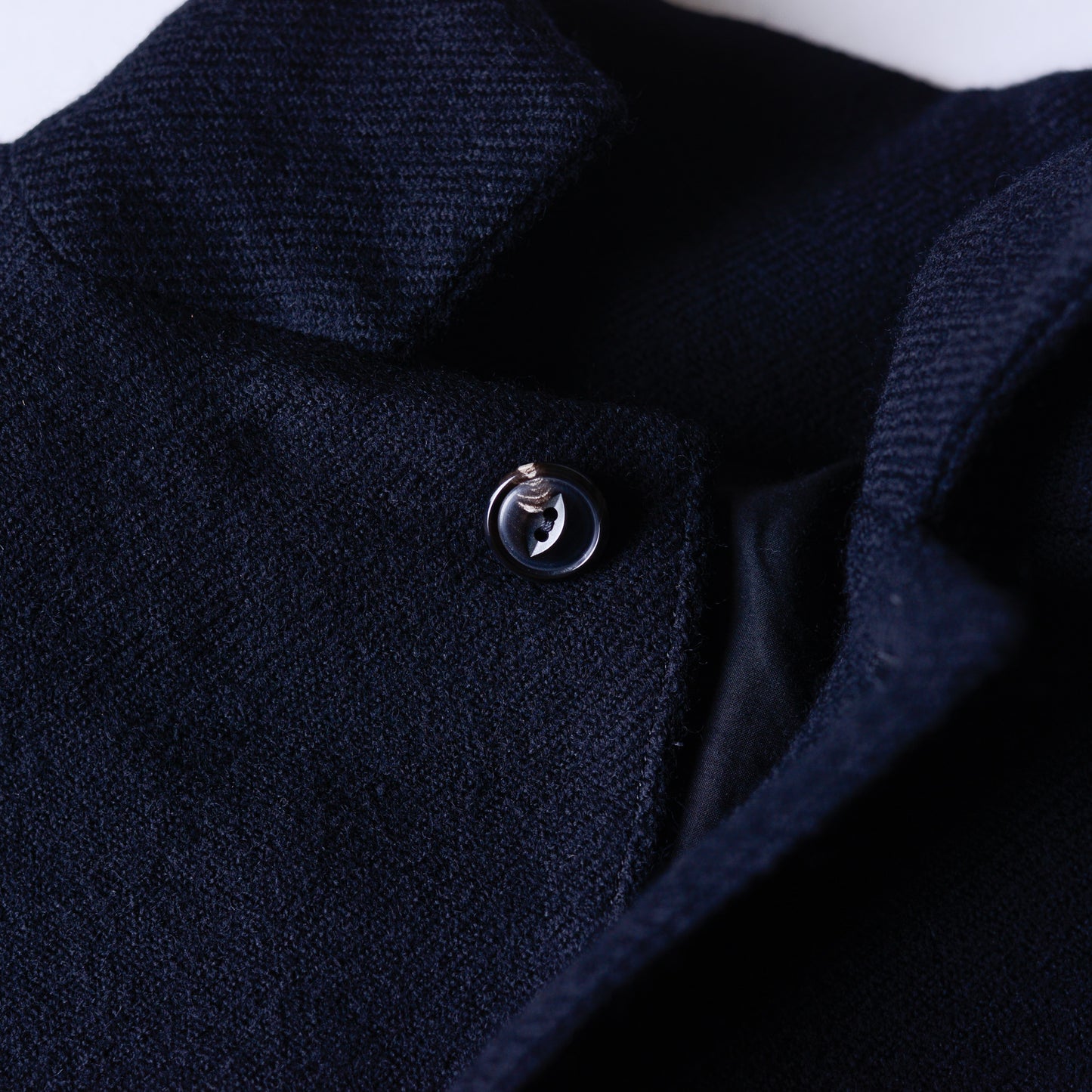 Soft Wool Long Coat Black