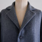 Soft wool long coat Gray