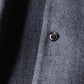 Soft wool long coat Gray