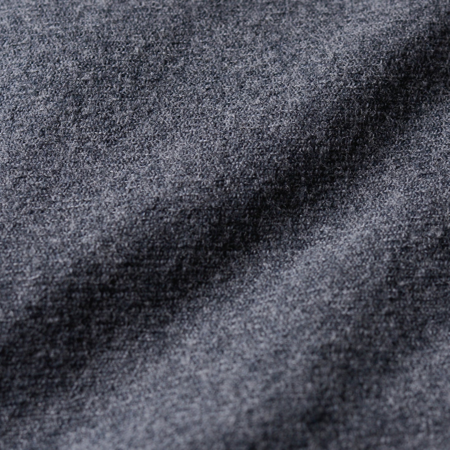 Soft wool long coat Gray