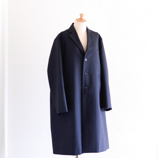 Wool Chester Coat Black