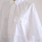 コットンラグランボタンダウンシャツ Off White
