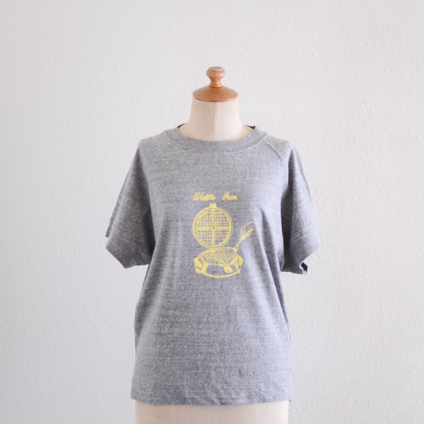 コットンラグランフレンチTシャツ Gray