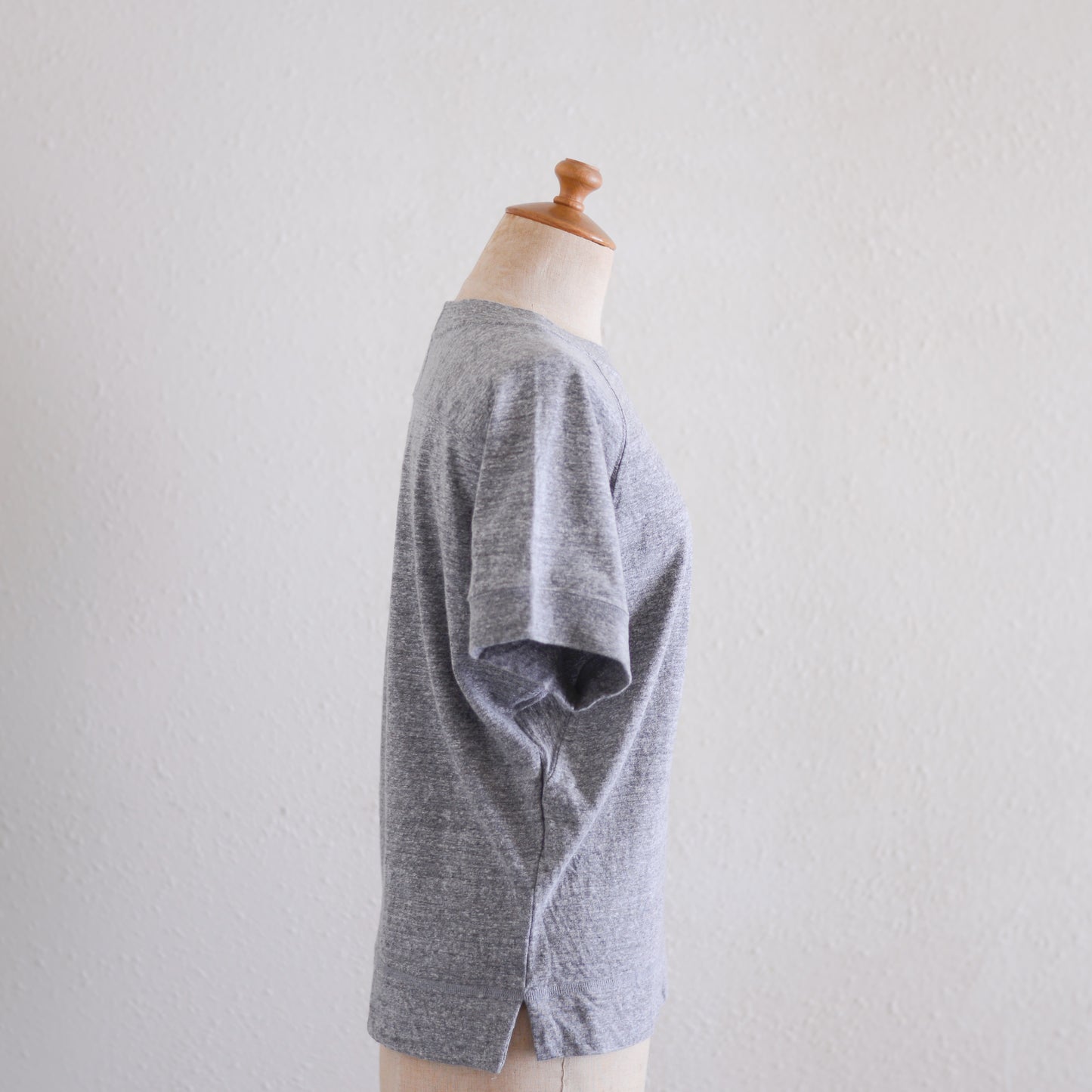 コットンラグランフレンチTシャツ Gray