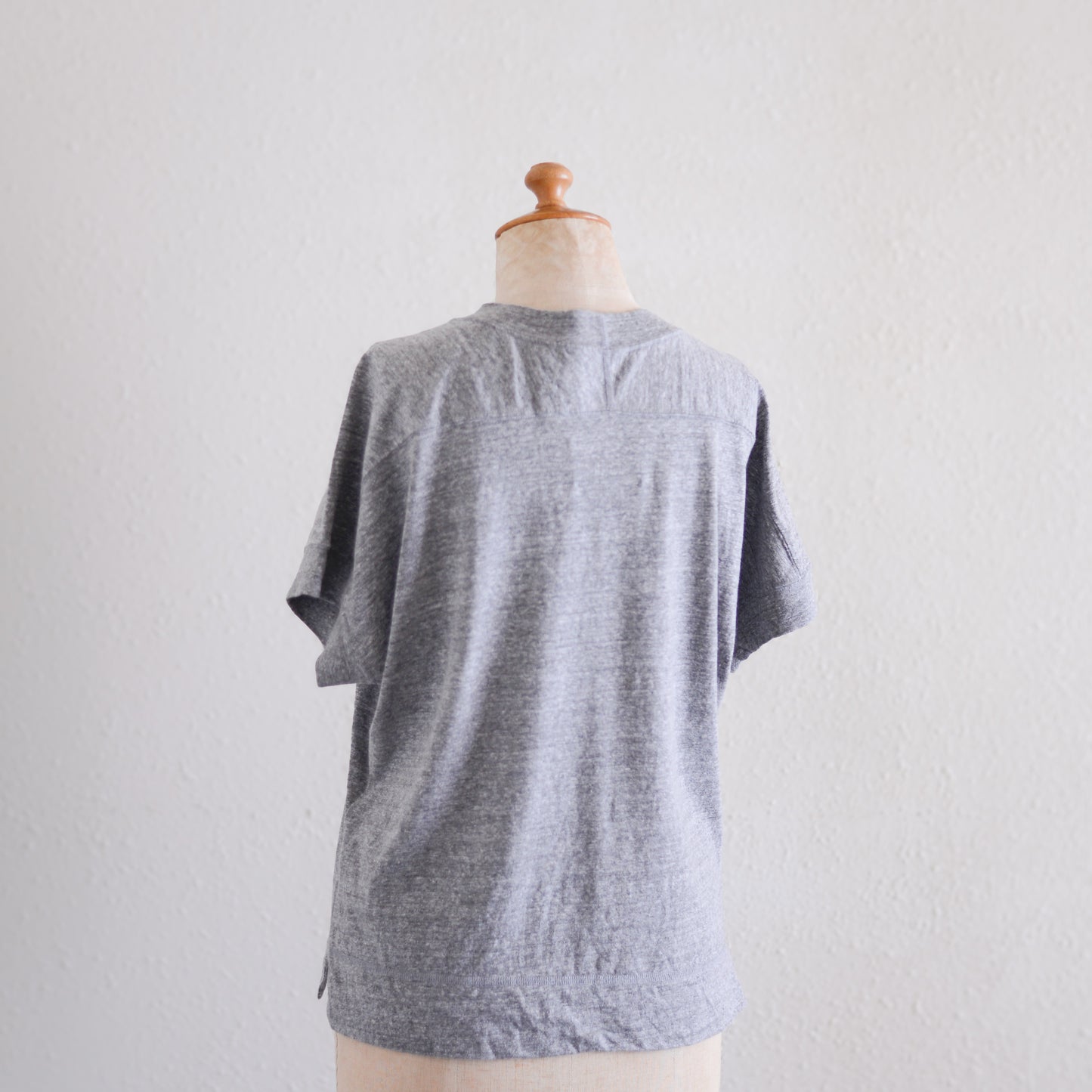 コットンラグランフレンチTシャツ Gray