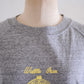 コットンラグランフレンチTシャツ Gray