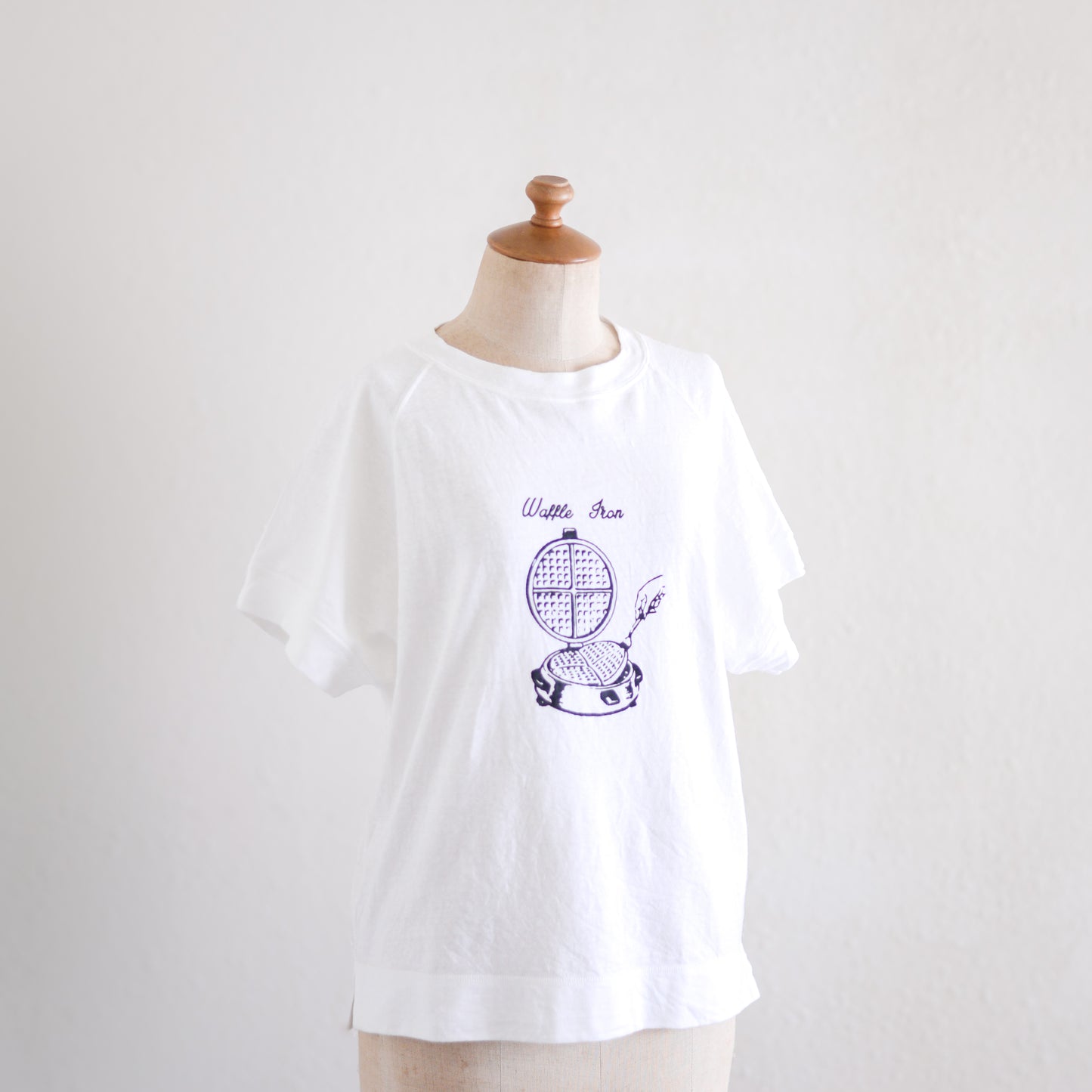 コットンラグランフレンチTシャツ Off White