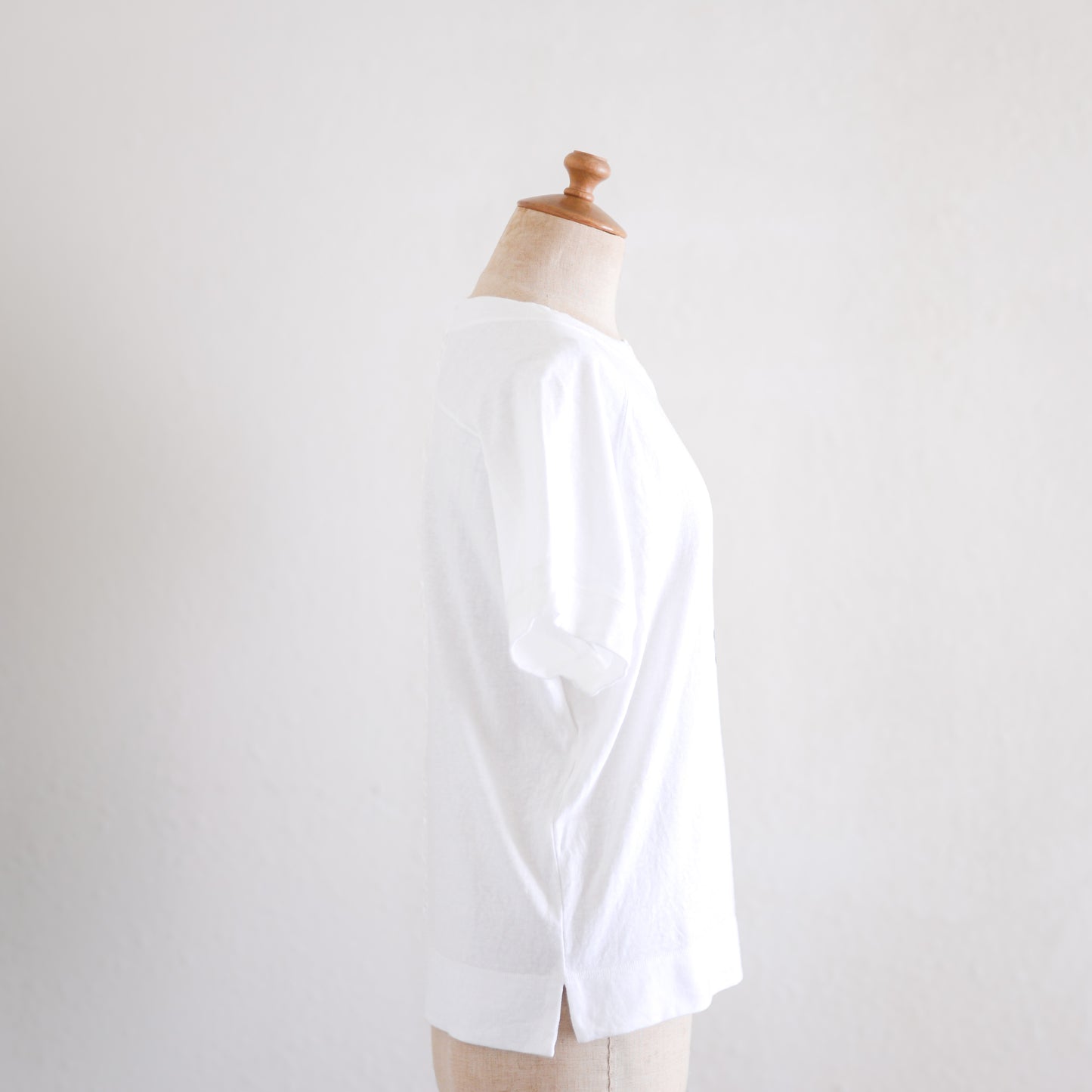 コットンラグランフレンチTシャツ Off White