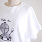 コットンラグランフレンチTシャツ Off White