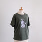 コットンラグランフレンチTシャツ Khaki