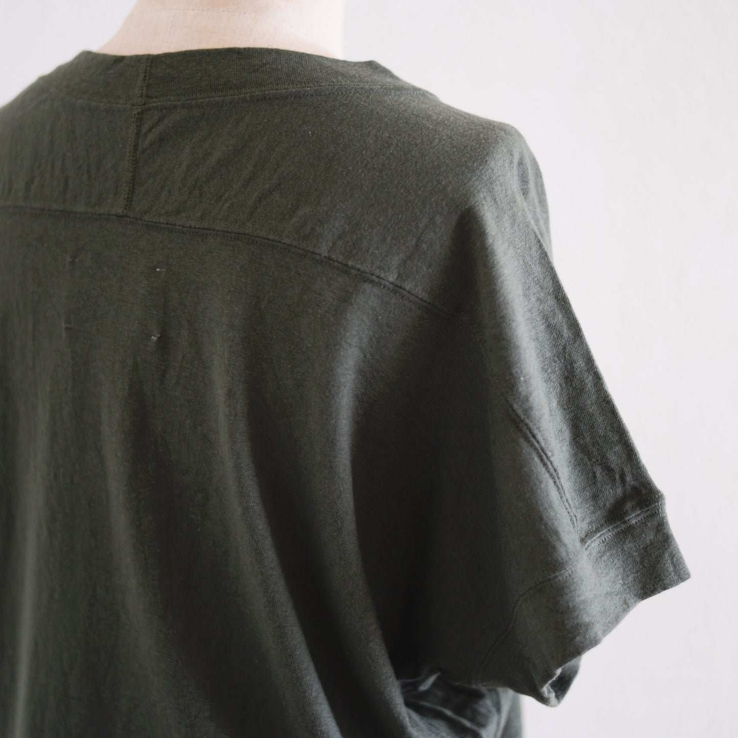 コットンラグランフレンチTシャツ Khaki