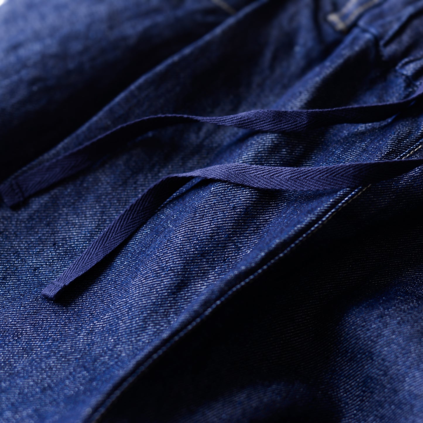 リネンデニムイージーコックパンツ Indigo