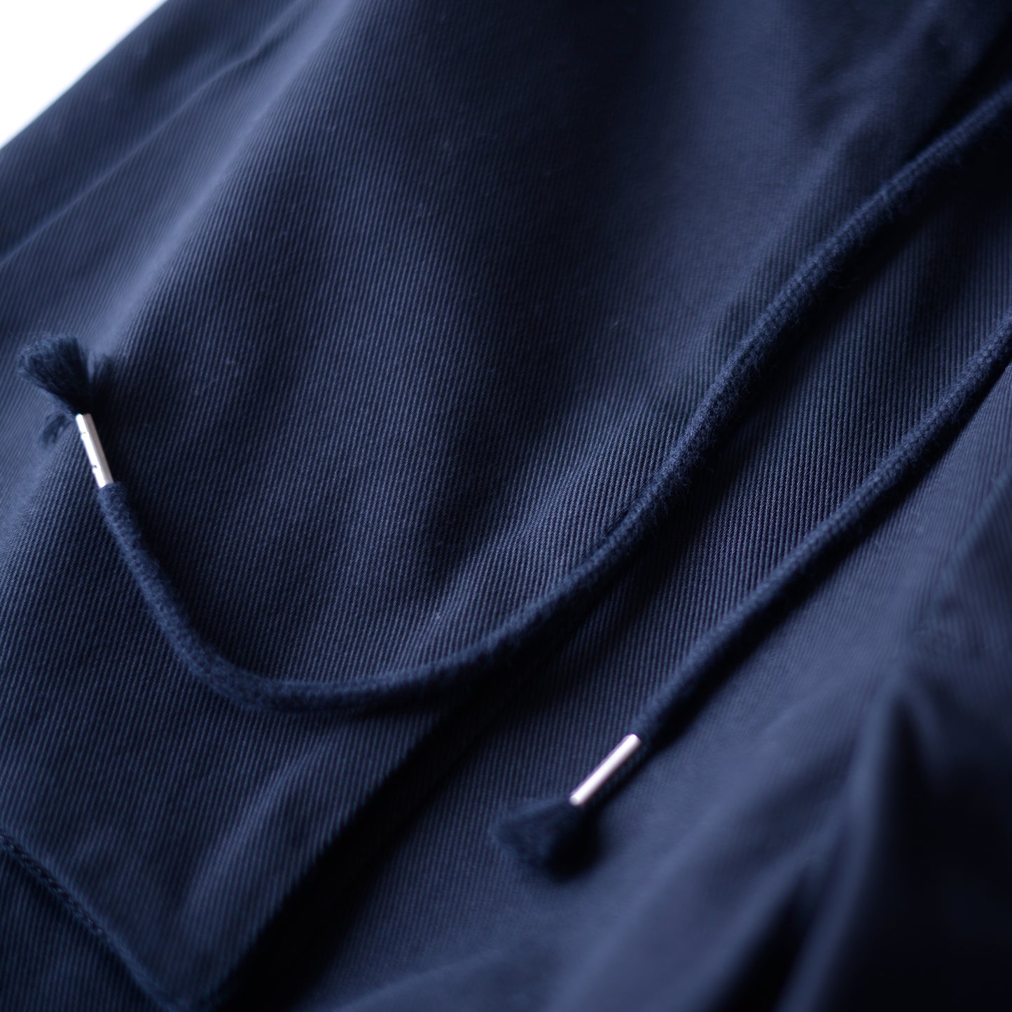 オーガニックコットンマチポケットアンクルパンツ Black