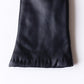 Cashmere-lined leather gloves in Black