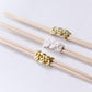 Mizuhiki Chopsticks (3 pairs) Gold