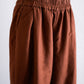 Organic Cotton Premium Suede Pants, Brown