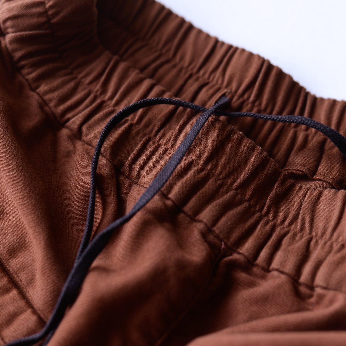 Organic Cotton Premium Suede Pants, Brown