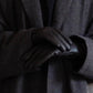 Cashmere-lined leather gloves, Brown