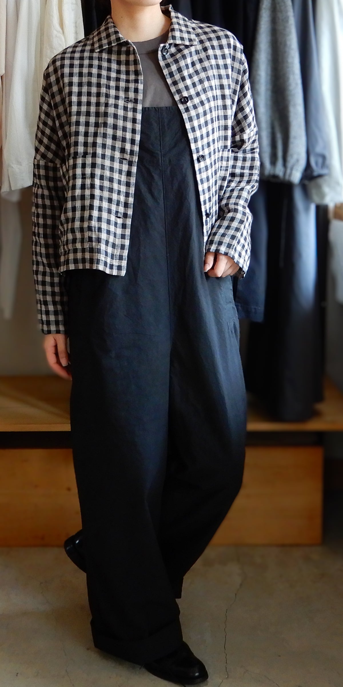コットンローポケットTシャツ Off White