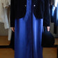 Cotton Corduroy Shirt Dress Navy