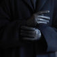 Cashmere-lined leather gloves in Black