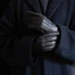 Cashmere-lined deerskin gloves in Black